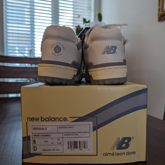 ALD NB 550 Grey Size 8 - Picture 5 of 6